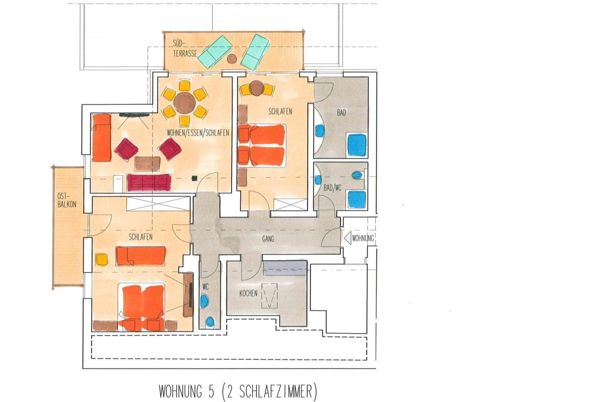 Appartements Gaertner ビヒルバッハ 部屋 写真